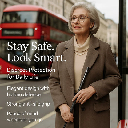 Tactical Folding Walking Stick for Safety and Protection