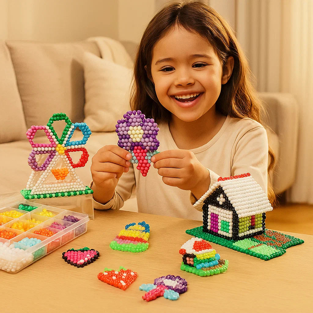 Colorful Water Bead Art Kit Box Set - Luxicro