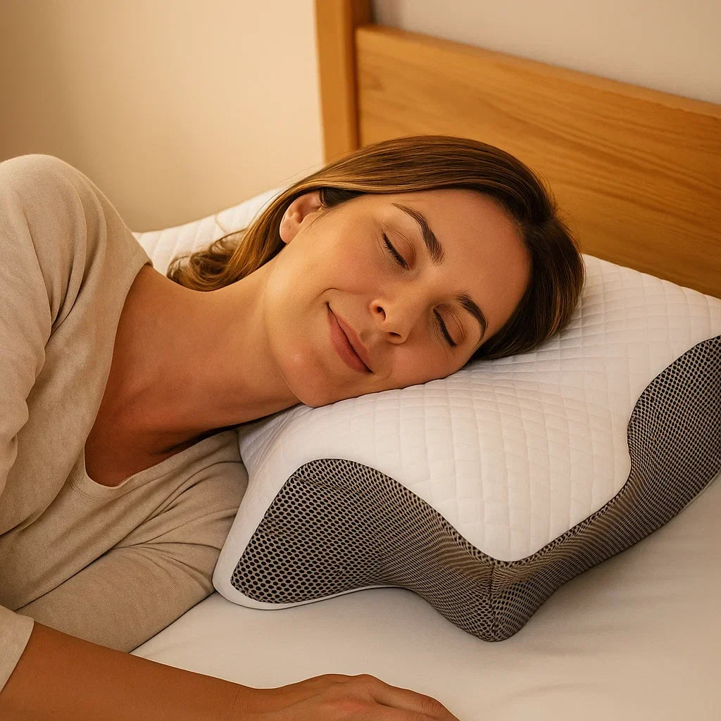 Supportive Comfort Pillow for Side Sleeping Alignment