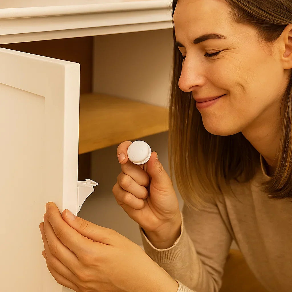 Safe Child Proof Drawer Lock System - Luxicro