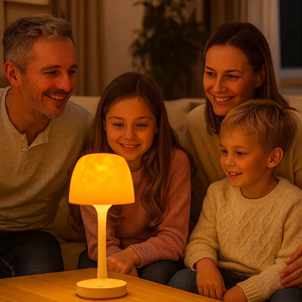 Cozy Home Table Lamp – Soft Warm Ambient Light - Luxicro