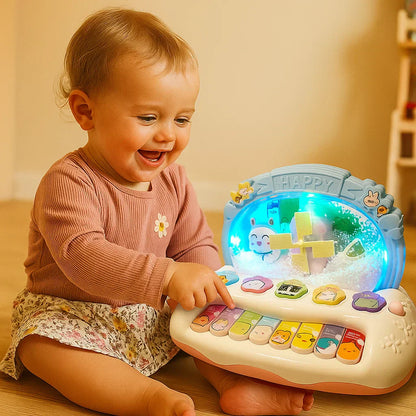Colorful Educational Children's Keyboard Toy - Luxicro