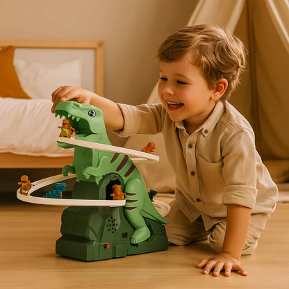 Fun Kids Dino Roller Coaster Ride - Luxicro