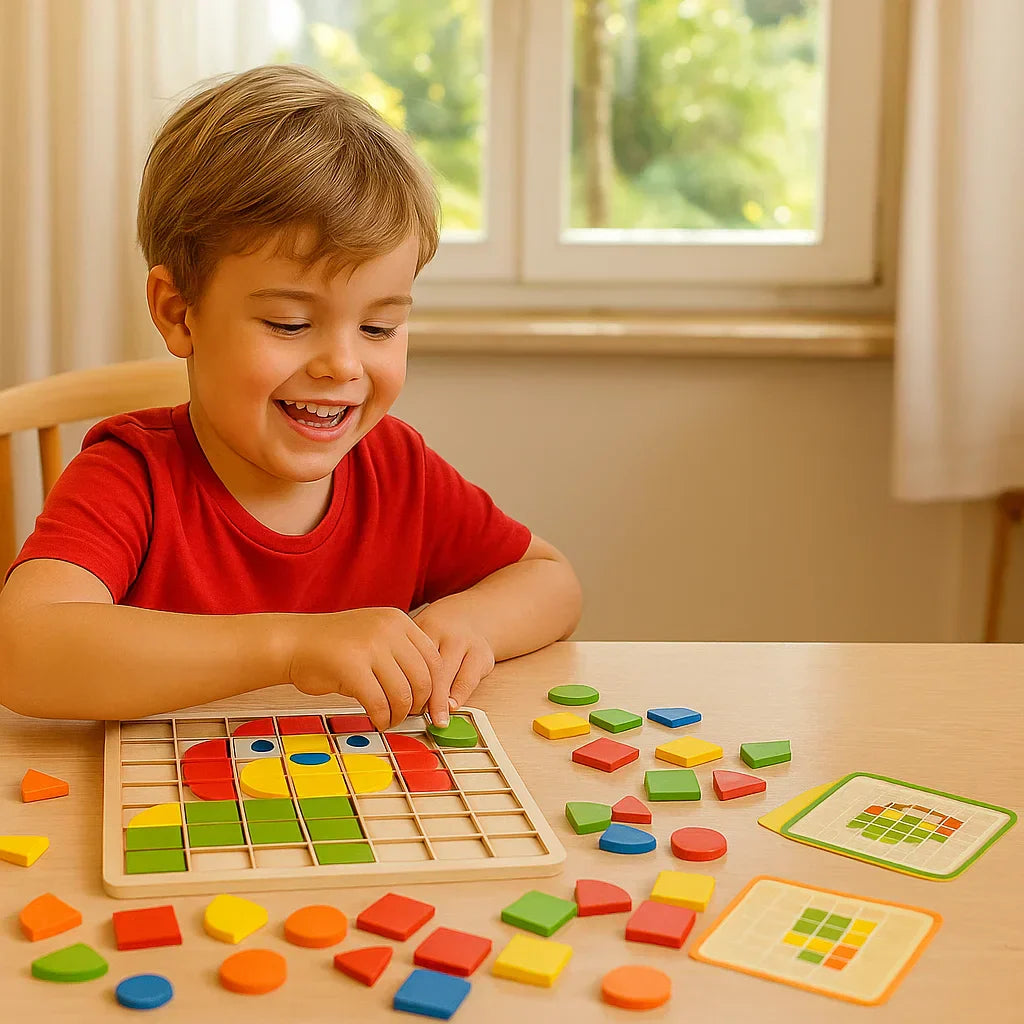 Learning Wooden Shape Sorter Puzzle Game