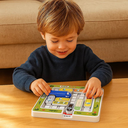 Fun Brain Teaser Car Parking Puzzle Toy for Kids