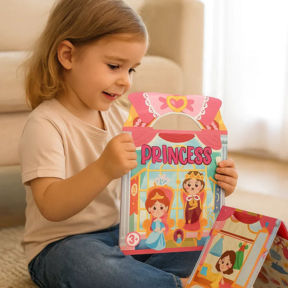 Colorful Reusable Sticker Activity Books for Kids - Luxicro
