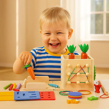 Learning Wooden Puzzle Block Set