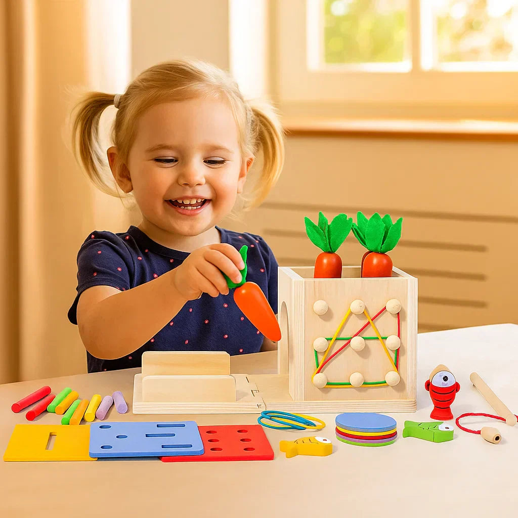 Learning Wooden Puzzle Block Set