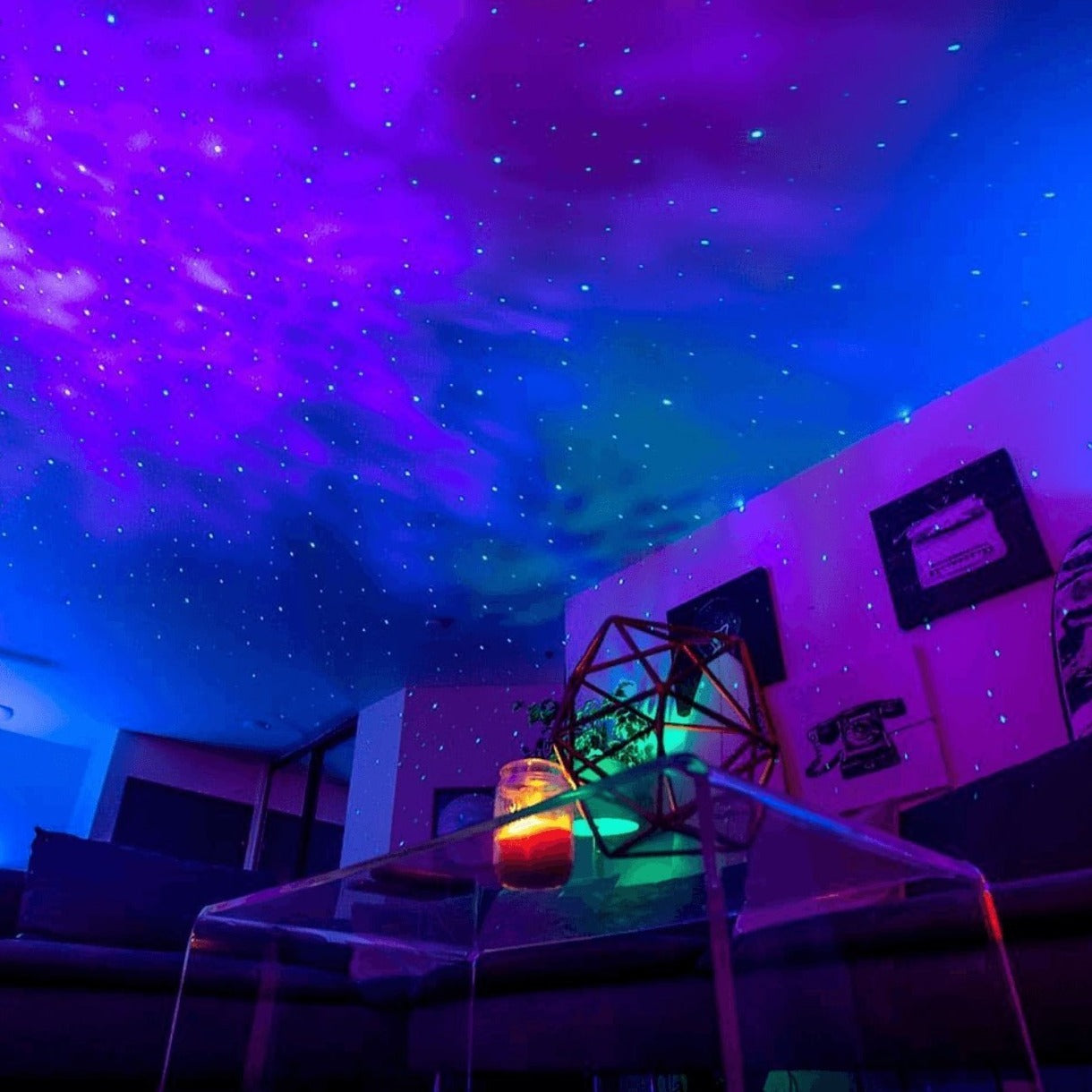 Cosmic Starry Night Light Projector