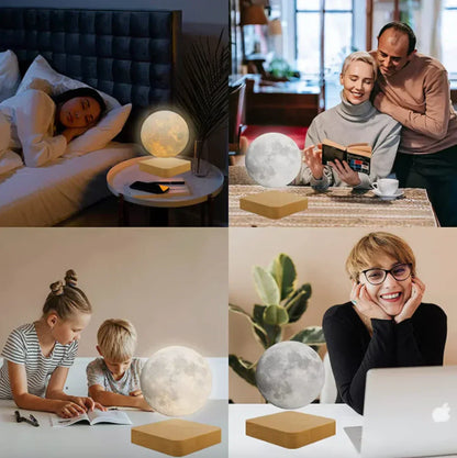 Bright Night Moon Table Lamp