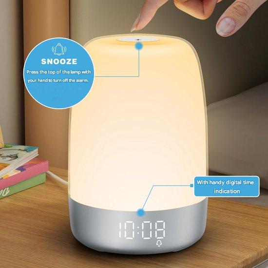 Wake Up Light Alarm Clock with Soothing Sounds