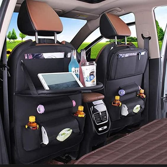 Premium Car Back Seat Storage Organizer Bag - Luxicro