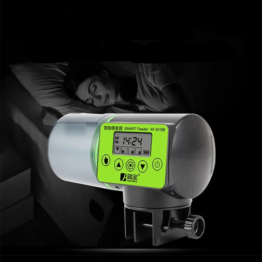 Easy to Use Digital Fish Feeder with Timer