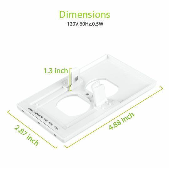 Intelligent LED Socket Cover Plate