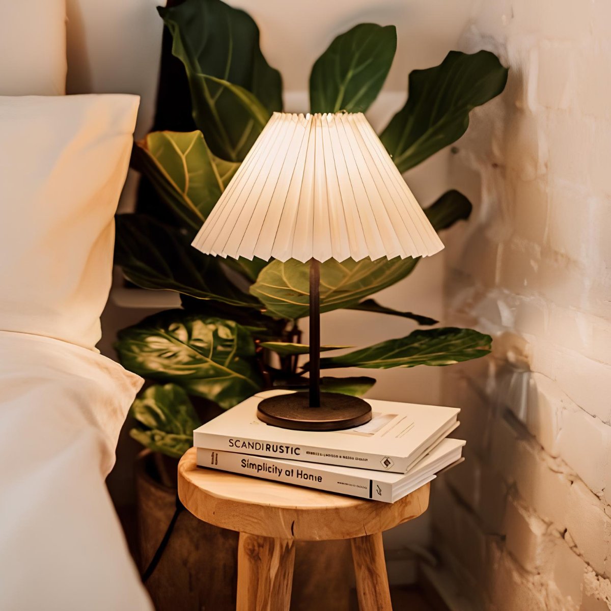 Compact Space Saving Table Lamp