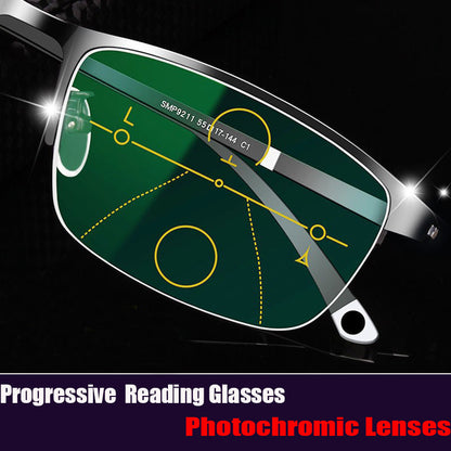 Comfortable Blue Blocker Reading Eyeglasses - Luxicro