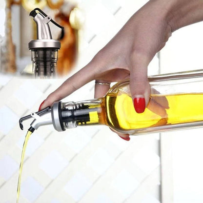 Space Saving Oil Bottle Dispenser Cap