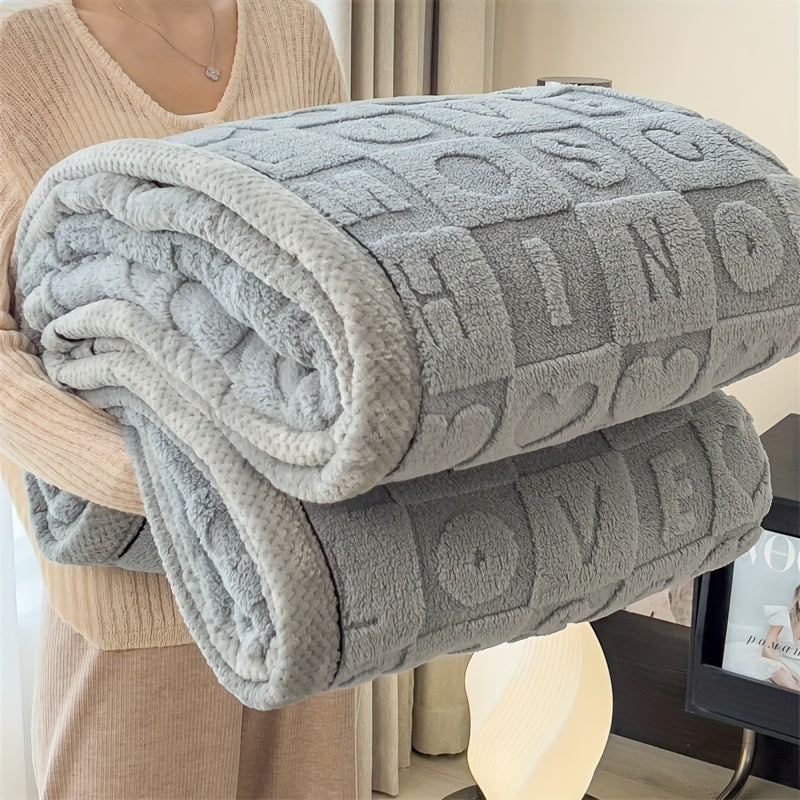 Cozy Soft Plush Throw Blanket for Home