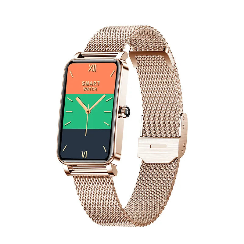 Waterproof Fitness Tracker Smartwatch with Alerts - Luxicro