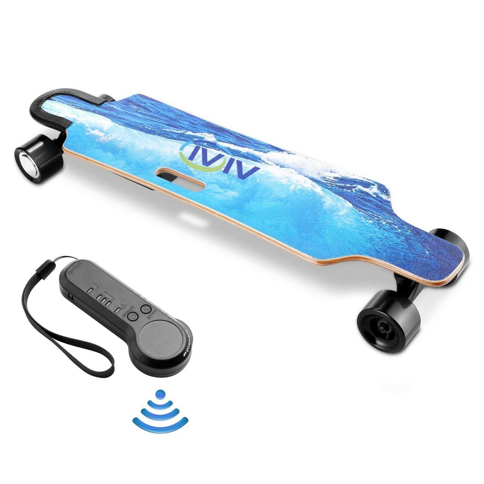 High Speed Rechargeable Remote Control Skateboard - Luxicro