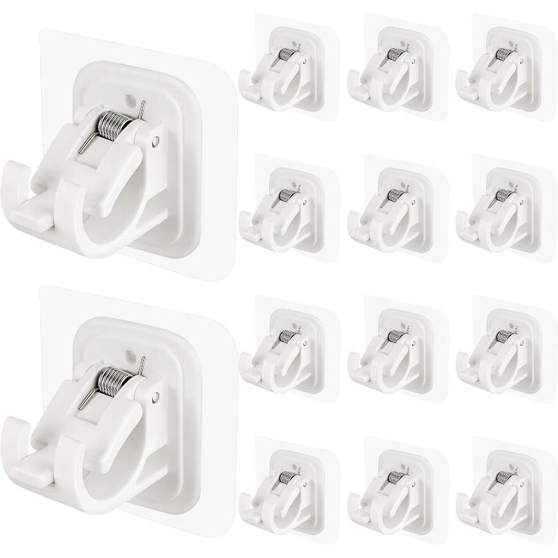Simple Install Curtain Rod Holders No Drill Needed