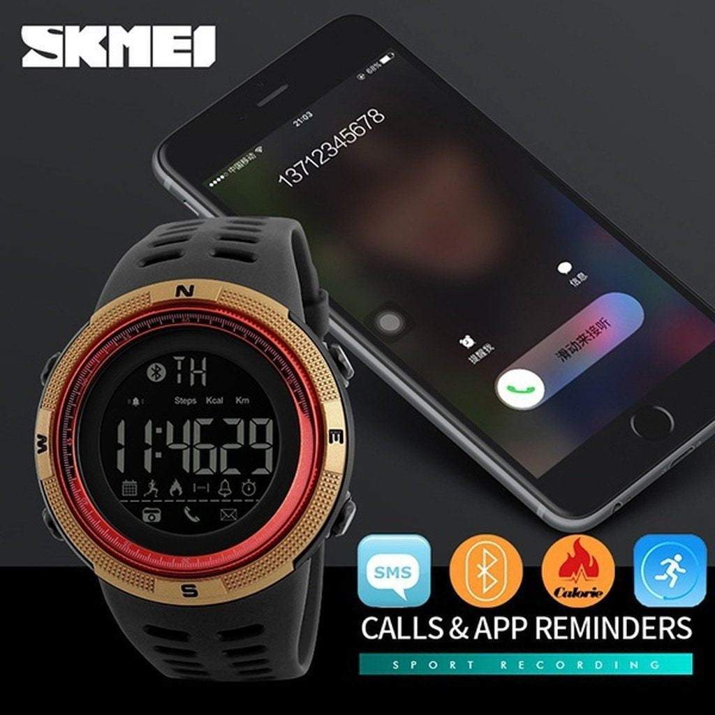 Sporty GPS Smartwatch with Heart Rate Tracker