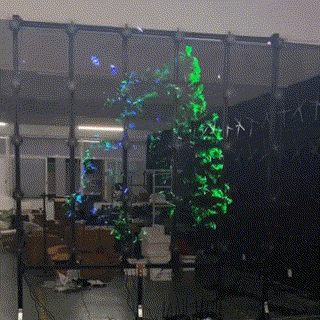 Vibrant 3D Hologram LED Room Light Projector