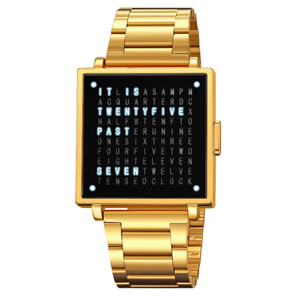 Sleek Thin Stainless Steel Watch - Luxicro