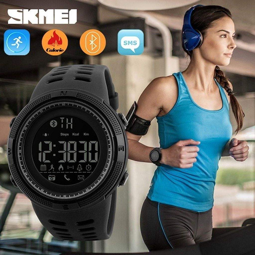 Sporty GPS Smartwatch with Heart Rate Tracker