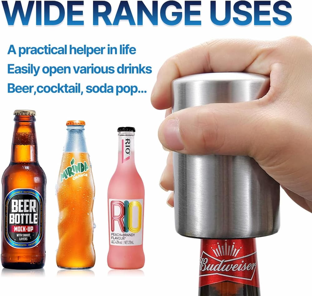 Simple Bottle Opener with Fast Lever Action