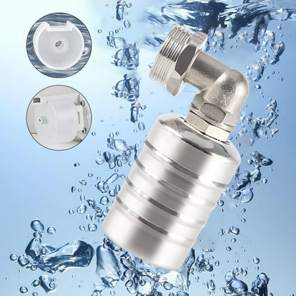 Space Saving Auto Float Ball Valve Stainless Steel