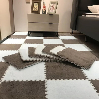 Plush Cushioned Home Floor Mat