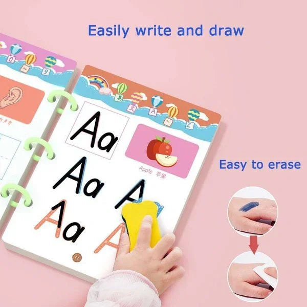 Fun Kids Activity Workbook for Learning and Drawing