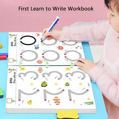 Fun Kids Activity Workbook for Learning and Drawing