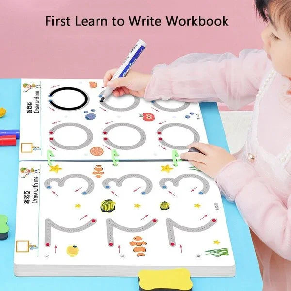 Colorful Children's Educational Activity Book