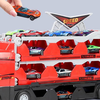 Portable 2 in 1 Foldable Racing Track