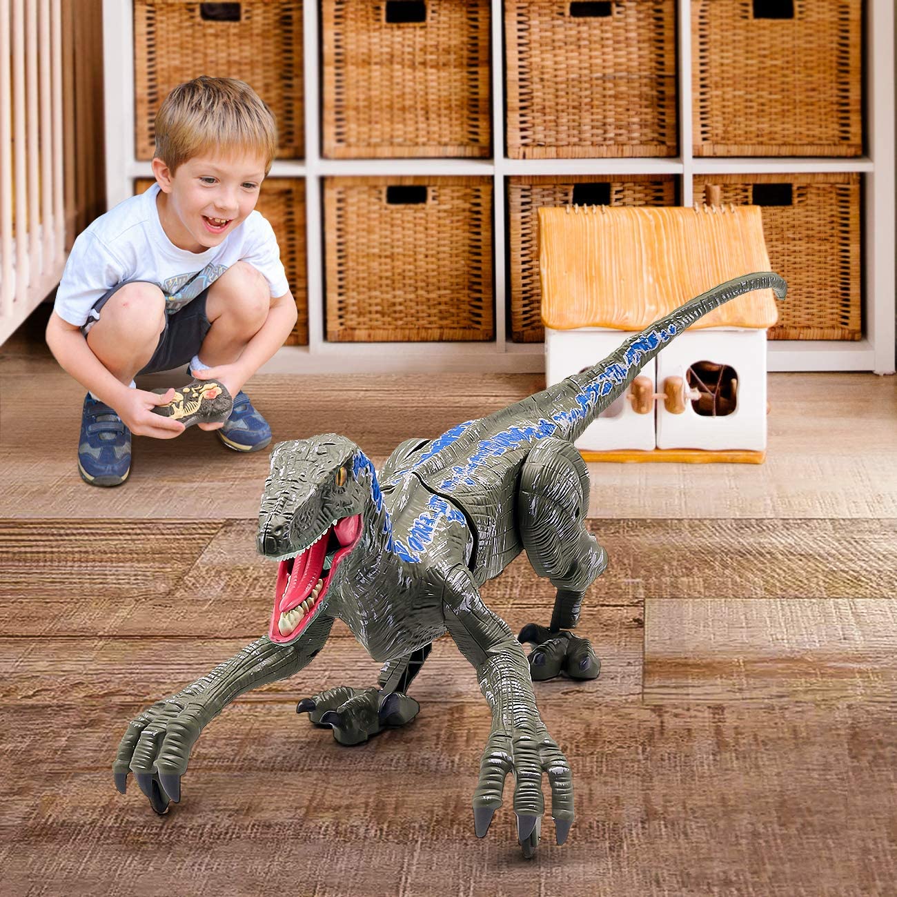 Cool Remote Control Dino Toy for Children