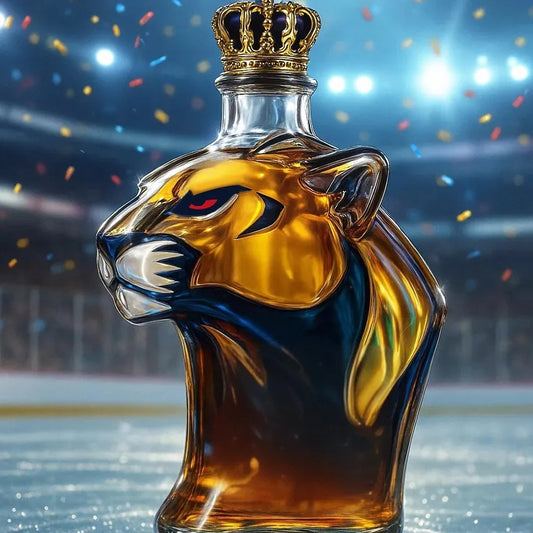 2025 NHL Champions Florida Panthers Whiskey Decanter - Luxicro
