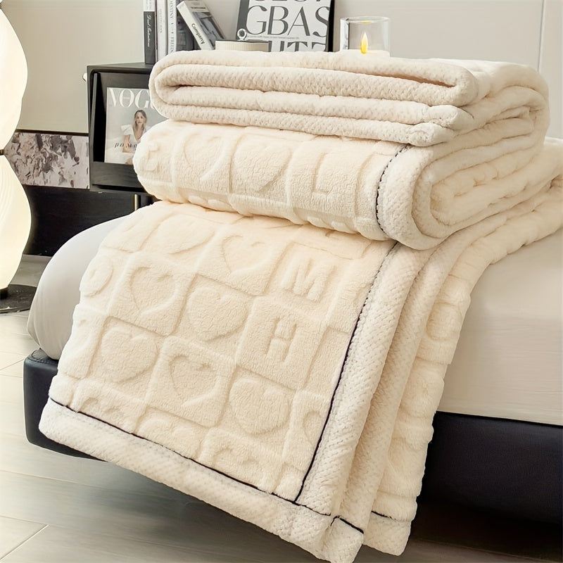 Cozy Soft Plush Throw Blanket for Home