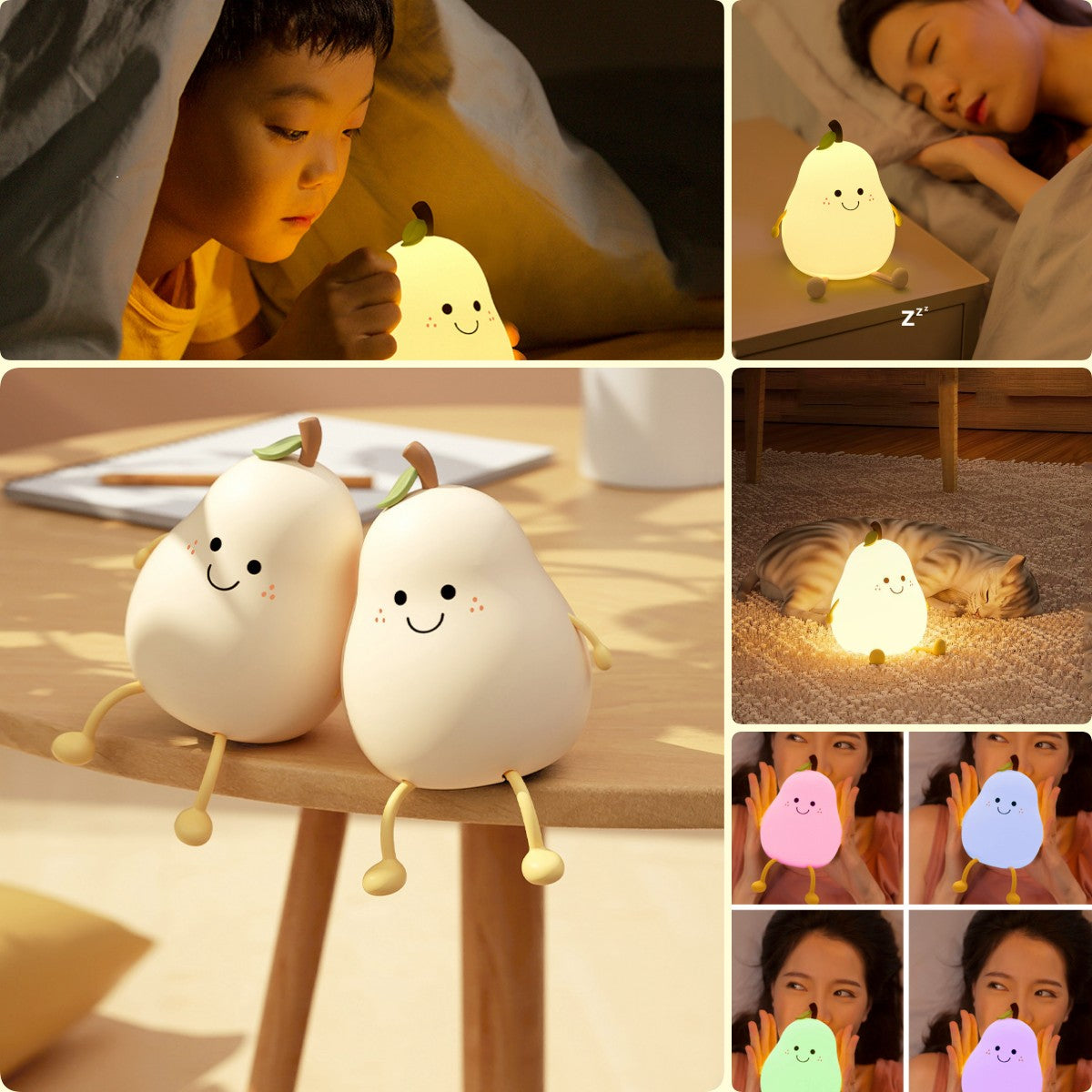 Bright LED Table Lamp for Cozy Ambiance