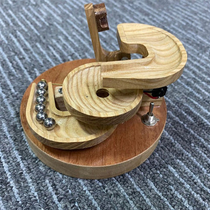 Classic Kinetic Wood Marble Run