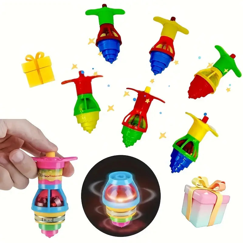Bright Light Up Spinner Toy