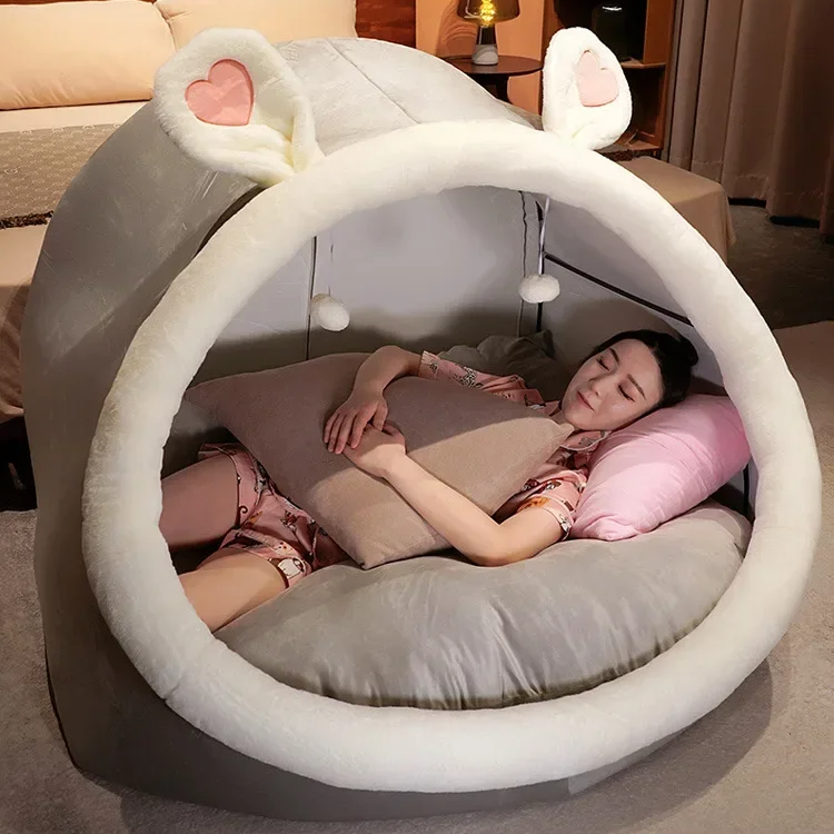 Cute Rabbit Kids Playhouse Tent
