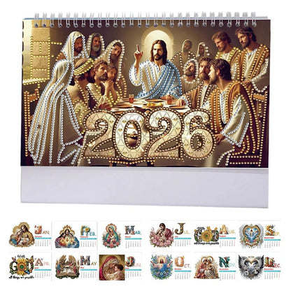 Personalized 2026 Daily Desk Planner
