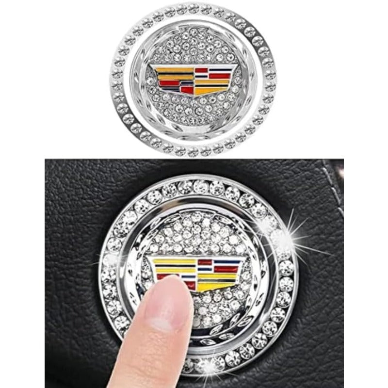 Sparkly Car Key Start Button Cover Ring