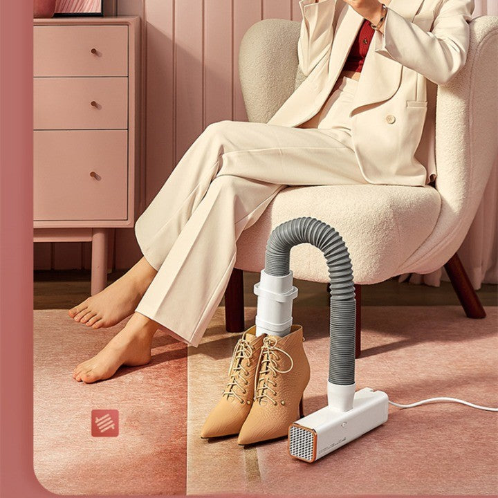 Compact Travel Hair Dryer with Timer