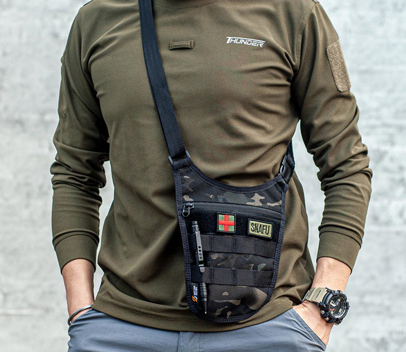 Hidden Shoulder Cross Body Handbag