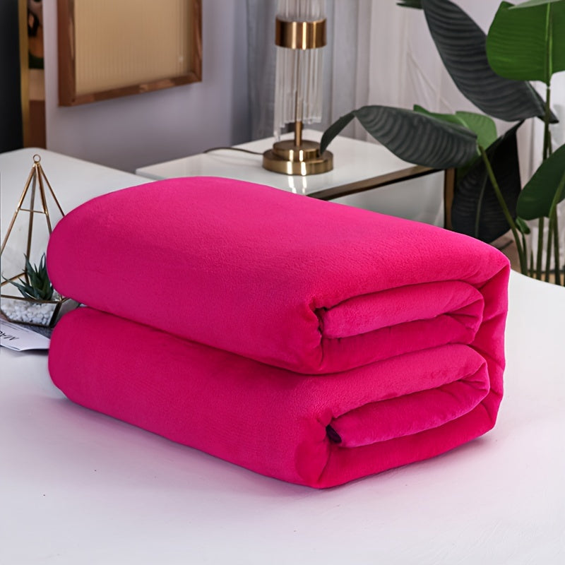 Super Soft Fuzzy Throw Blanket for Winter Warmth