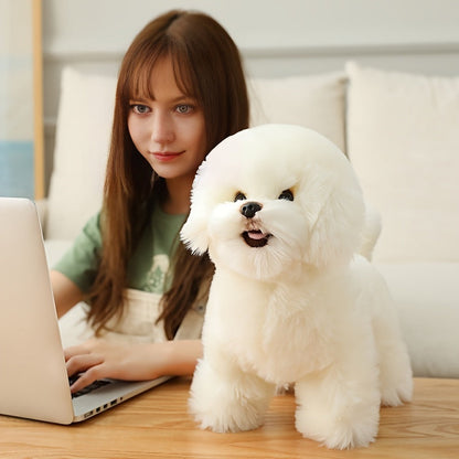 Cuddly Dog Plush Toy Soft Teddy Bear - Luxicro