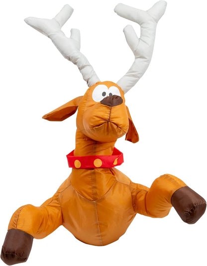 Fun Christmas Window Clings Santa Reindeer Decor